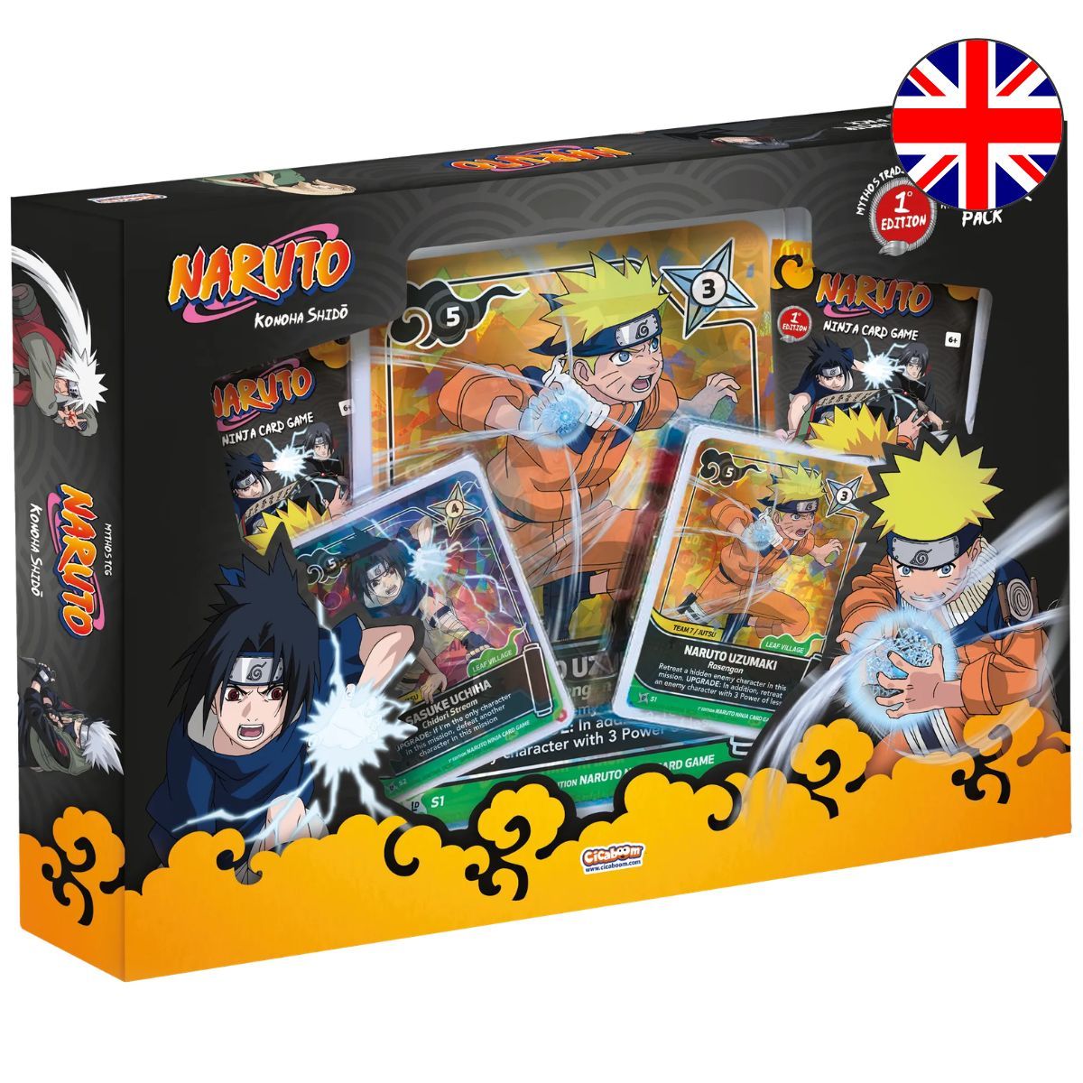 Item Starter Pack - DE - DEUTSCH - Sasuke & Naruto - 1. Kapitel: Konoha Shidō - Naruto Mythos TCG
