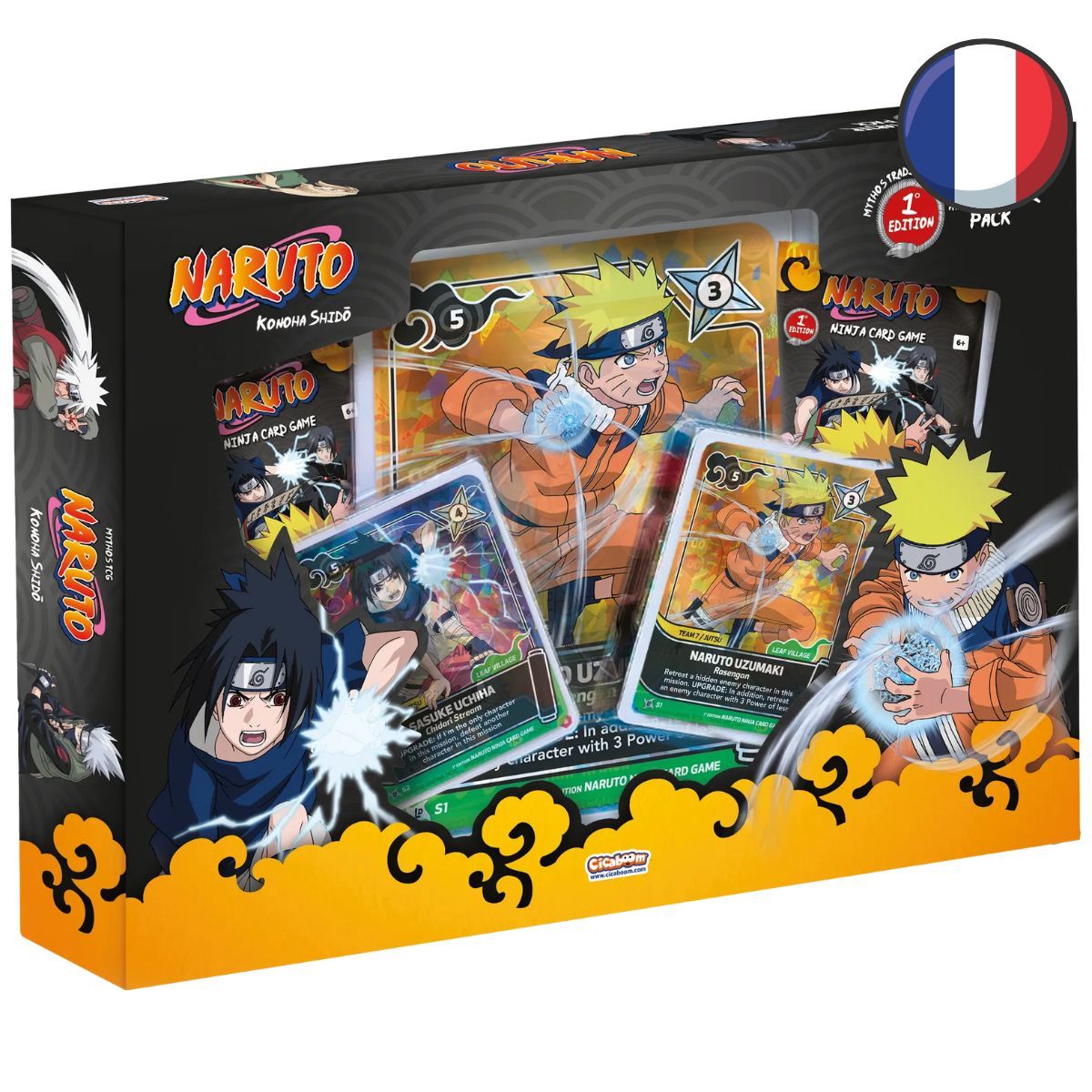 Item Starter Pack – FR – Sasuke & Naruto – 1. Kapitel: Konoha Shidō – Naruto Mythos TCG