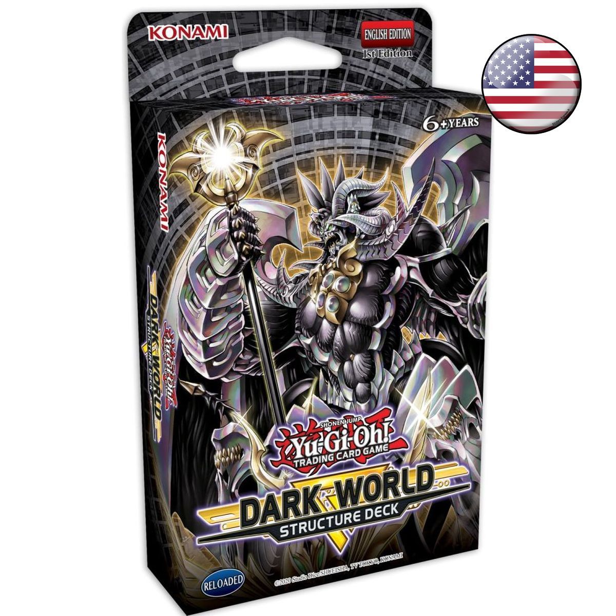 Structure Deck Dark World - DE - Structure Deck - SR13-EN - 1. Druck - Yu-Gi-Oh!