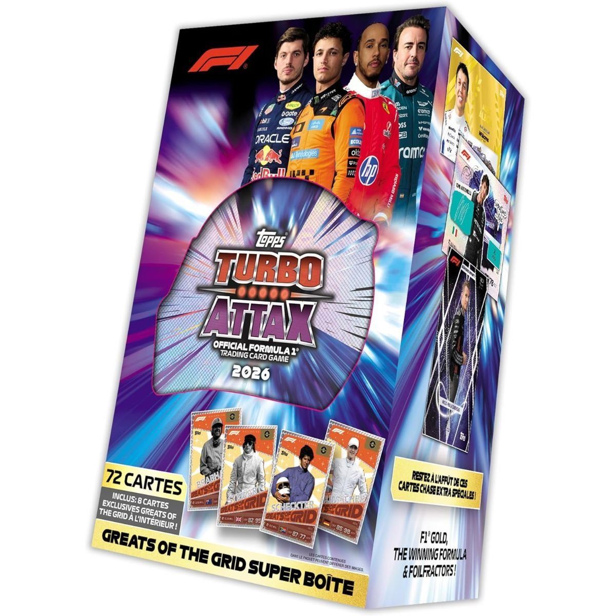 Item Super Tin F1 Turbo Attax 2026/27 - Topps - 73 Karten - DE
