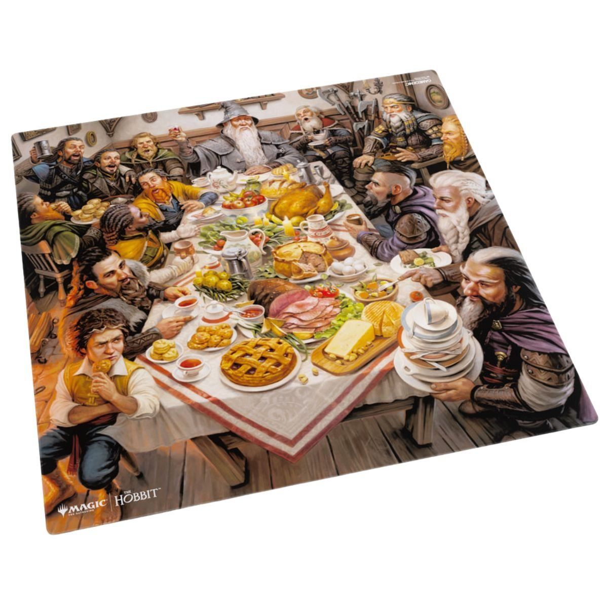 Spielmatte für 2 Spieler – Gamegenic – Bilbos Speisekammer – MTG Der Hobbit