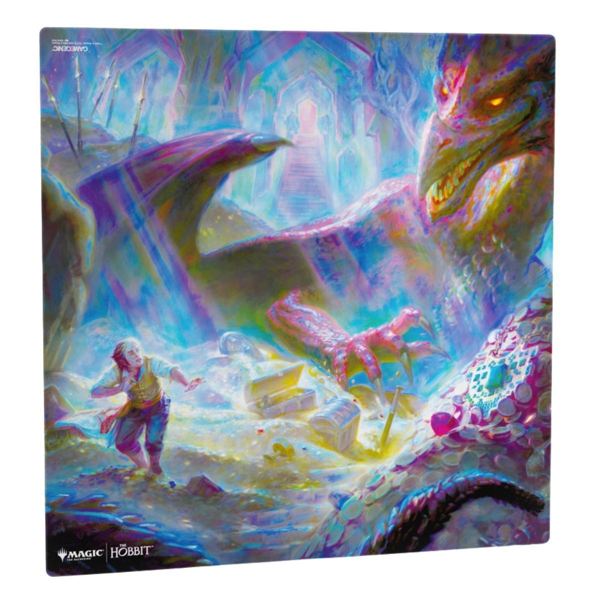 Spielmatte für 2 Spieler – Gamegenic – Smaugs Einöde – MTG Der Hobbit