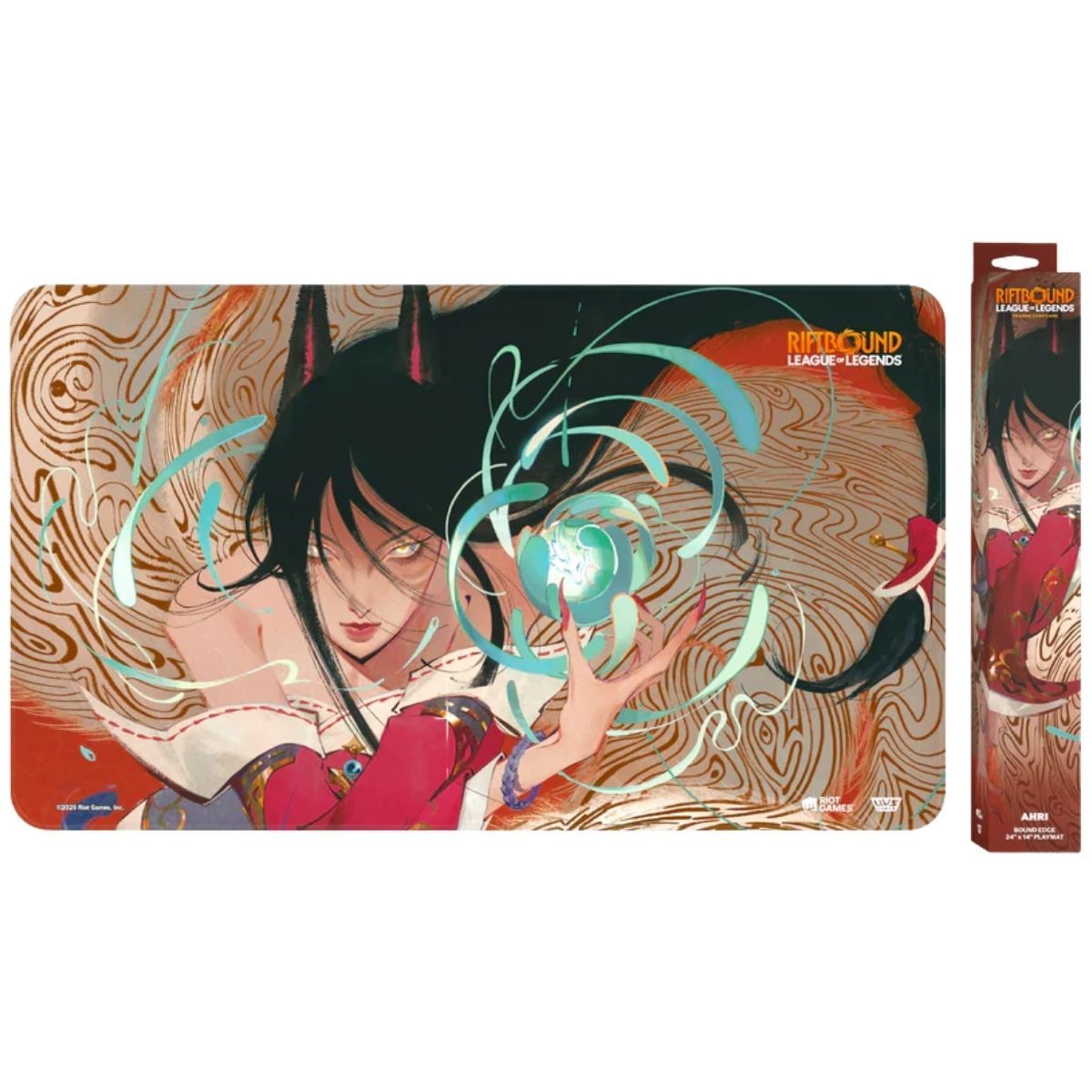 Spielmatte – Set 1 Ursprünge – Ahri – Spielmatte – Riftbound: LoL TCG