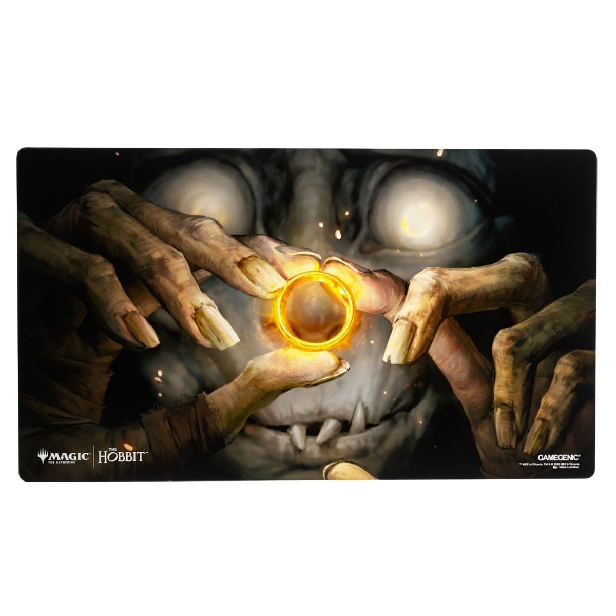 Glänzende Spielmatte 61x35 cm - Gamegenic - Mein Schatz - MTG Der Hobbit