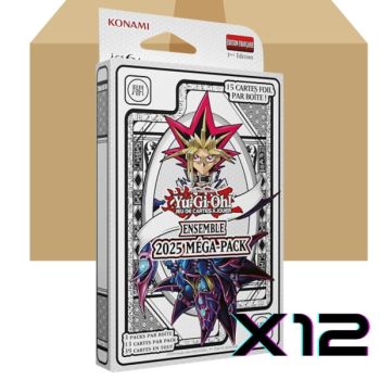 2025 Mega-Pack-Bundle – Schachtel mit 12 Bundles – FR – 1. Auflage – Yu-Gi-Oh!