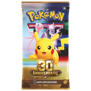 30-jähriges Jubiläum – 6 Booster-Bundle – Pokémon – FR