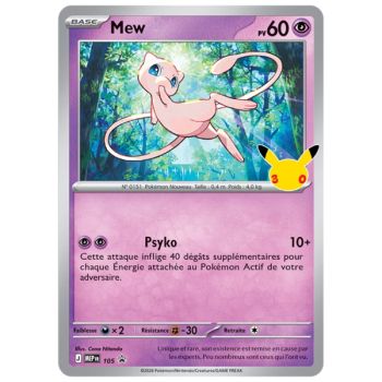 30. Jubiläum – Mew-Figurenset – Pokémon – FR