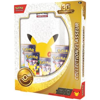 30-jähriges Jubiläum – Sammelordner – Pokémon – FR