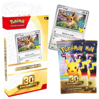 30. Jubiläum – K.O. Evoli-Kollektion – Pokémon – FR