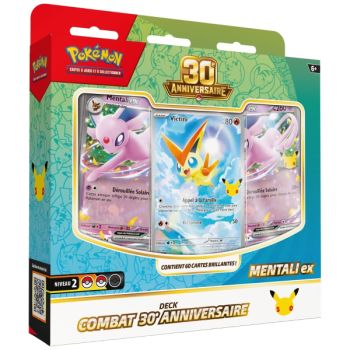 30-jähriges Jubiläum – 2er-Pack Kampfdecks – Pokémon – FR
