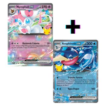 30-jähriges Jubiläum – 2er-Pack Pokéboxen – Pokémon – FR