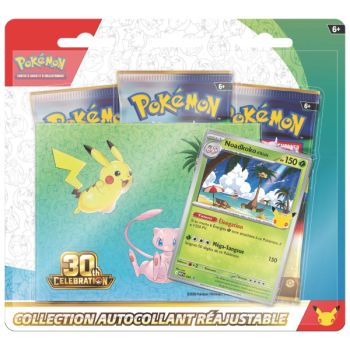 30-jähriges Jubiläum – 2er-Pack Sticker-Kollektion – Pokémon – FR
