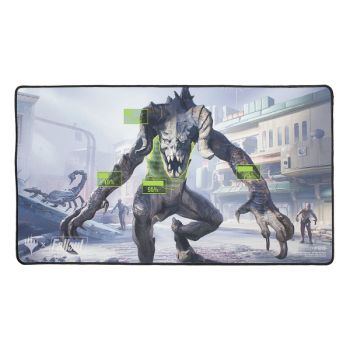 Spielmatte - MTG Fallout V.A.T.S. Schwarze, genähte Standard-Spielmatte