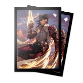 MTG Outlaws of Thundercross 100er-Pack Deck Protector Sleeves Key Art 3