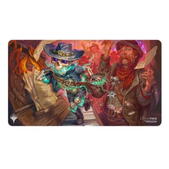 Spielmatte – MTG Outlaws of Thundercross Tinybones, der Taschendieb (Key Art) Standard-Spielmatte