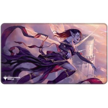 Spielmatte – MTG Commander Serie #4 Scherbe – Alela Genähte Standard-Spielmatte