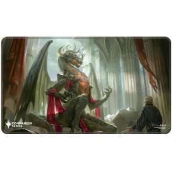 Spielmatte – MTG Commander Serie #4 Scherbe – Korvold Genähte Standard-Spielmatte