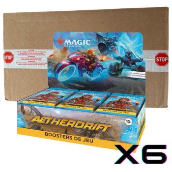 photo Aetherdrift DFT – Karton mit 6 Game-Booster-Boxen – Magic the Gathering