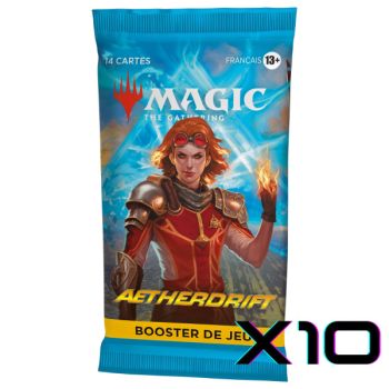 photo Aetherdrift DFT – Packung mit 10 Game-Boostern – Magic the Gathering