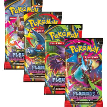 Artset [ME02] - Phantasmal Flame Boosters - Pokémon - FR - Mega Evolution [ME2]