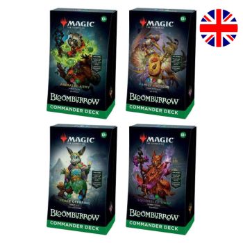 Bloomburrow – Set mit 4 Commander-Decks – EN – Magic: The Gathering – BLB