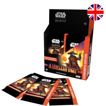 Box mit 12 Carbonite Boostern – Lawless – Star Wars Unlimited – EN – SWU7