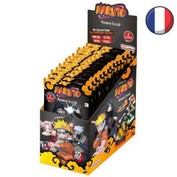 Box mit 24 Boostern – FR – Naruto Mythos TCG – Kapitel 1: Konoha Shidō – 1. Auflage