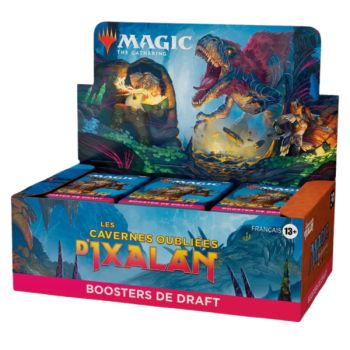 Box mit 36 Draft-Boostern – Die vergessenen Höhlen von Ixalan – MTG – LCI – FR