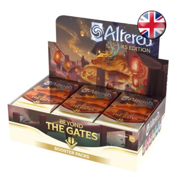 Box mit 37 Kickstarter-Boostern – Altered TCG – EN – Beyond the Gates – KS Edition