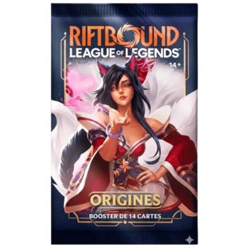 Booster Set 1 Origins – Packung mit 14 Karten – EN – Riftbound: LoL TCG