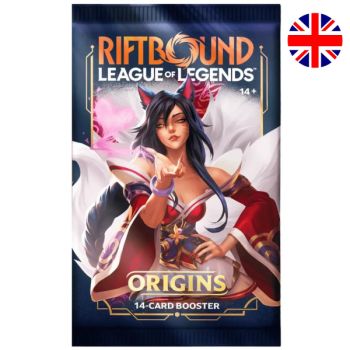 Booster Set 1 Origins – Packung mit 14 Karten – EN – Riftbound: LoL TCG