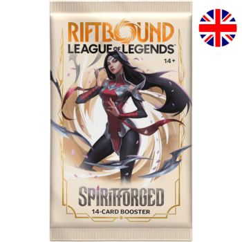 Booster-Set 2 Spiritforged – Packung mit 14 Karten – EN – Riftbound: LoL TCG