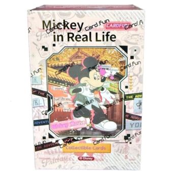 CardFun – Box mit 10 Boostern – Disney: Mickey in Real Life – CH