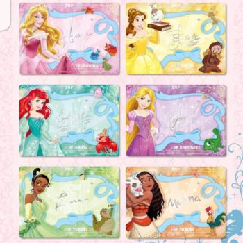 CardFun – Box mit 10 Boostern – Disney Prinzessinnen: Magische Märchen – CH
