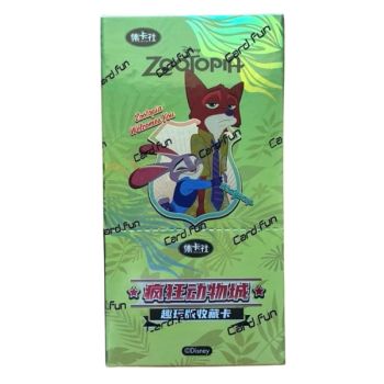 CardFun – Box mit 10 Boostern – Disney: Zootopia Fun Edition – CH