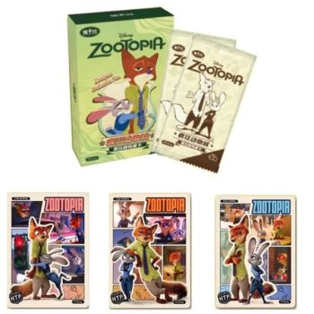 CardFun – Box mit 10 Boostern – Disney: Zootopia Fun Edition – CH