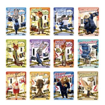 CardFun – Box mit 10 Boostern – Disney: Zootopia Fun Edition – CH