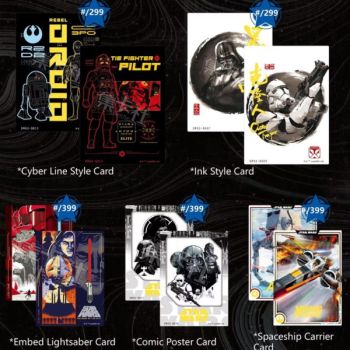 CardFun – Metallbox mit 4 Boostern – Star Wars Deluxe Edition – CH