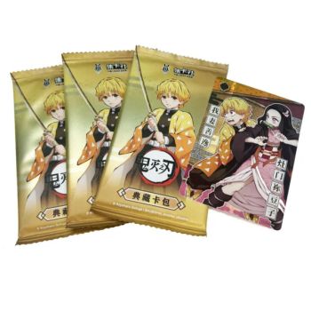 CardFun – Geschenkbox mit 3 Boostern – Demon Slayer: Nezuko & Zenitsu – CH