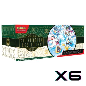 photo Box-Set – 6er-Set Feiertagskalender 2024 (Advent) – Pokémon – FR