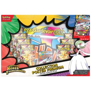 Box-Set – Mega-Gardevoir – Premium-Kollektionsposter – Transzendente Helden – FR – Pokémon [ME2.5]