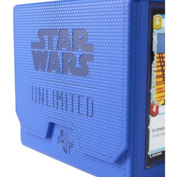 Deck Box – Gamegenic – Star Wars Unlimited – Double Deck Pod Blau