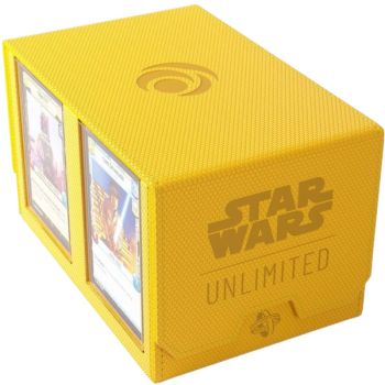 Deck Box – Gamegenic – Star Wars Unlimited – Double Deck Pod Gelb