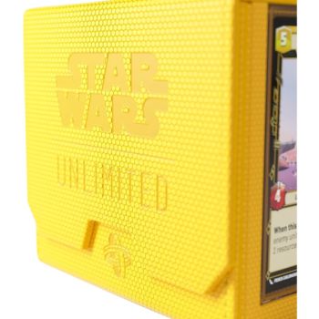 Deck Box – Gamegenic – Star Wars Unlimited – Double Deck Pod Gelb