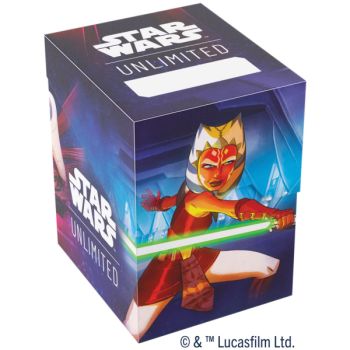 photo Deck Box – Gamegenic – Star Wars Unlimited – Soft Crate: Ahsoka/Grievous