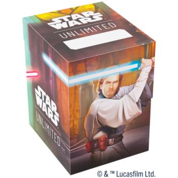 photo Deck Box - Gamegenic - Star Wars Unlimited - Soft Crate: Obi-Wan/Darth Maul