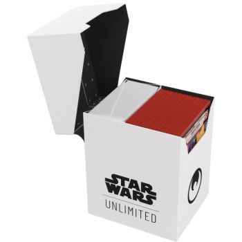 Deckbox – Gamegenic – Star Wars Unlimited – Weiß/Schwarz