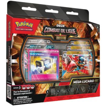 Liga-Kampfdeck – Mega-Lucario-EX – Mai 2026 – Pokémon – FR