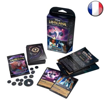 Starter-Deck – Amethyst / Stahl – FR – Rise of the Floodborn – 1. Druck – Disney Lorcana