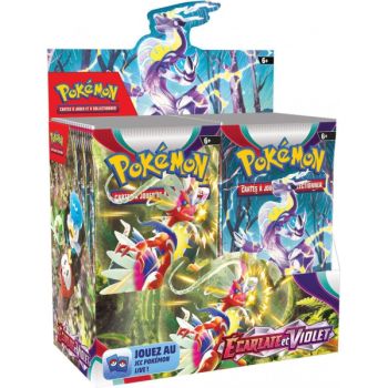 Item Scharlachrot und Violett anzeigen – Booster-Box – FR – [SV1][EV01] – Pokémon